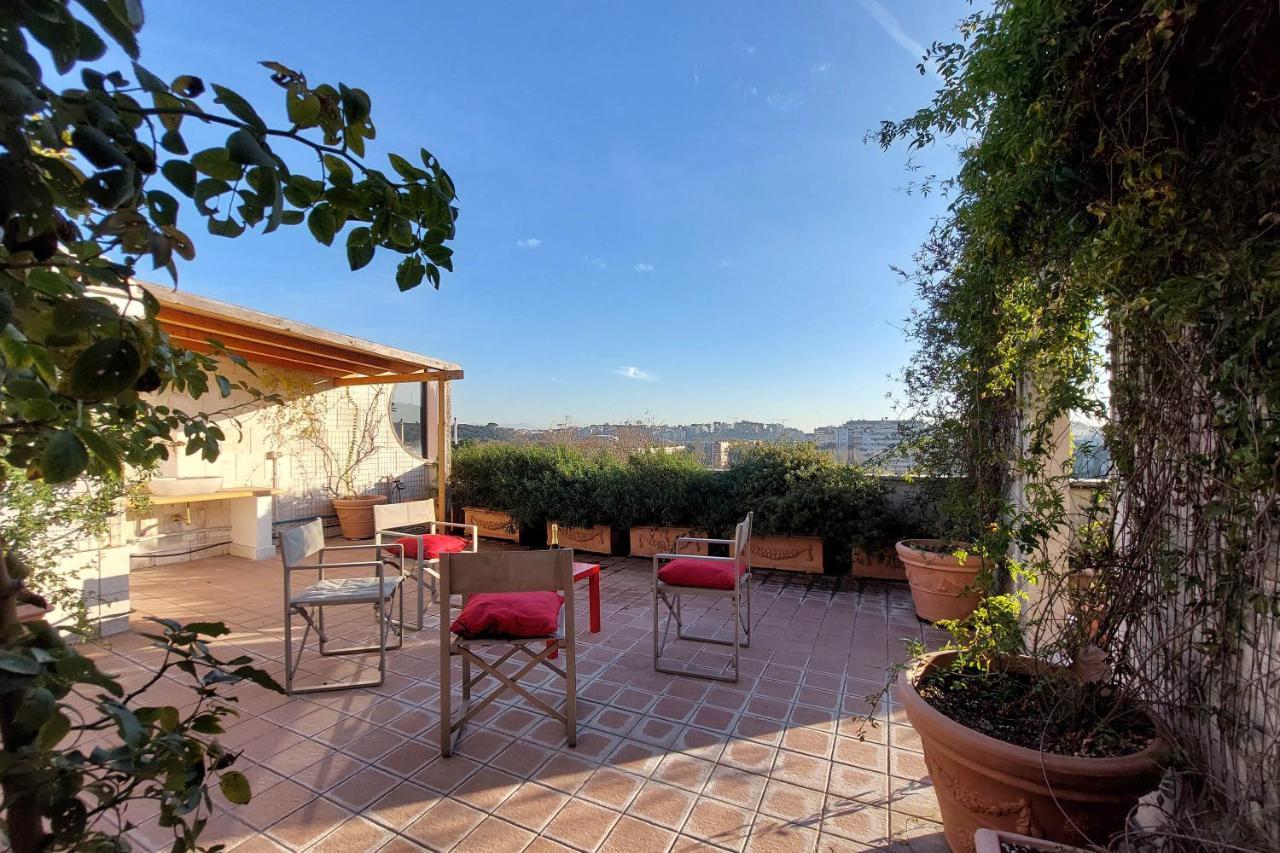 Beautiful Loft In Ponte Milvio With Terrace Appartement Rome Buitenkant foto