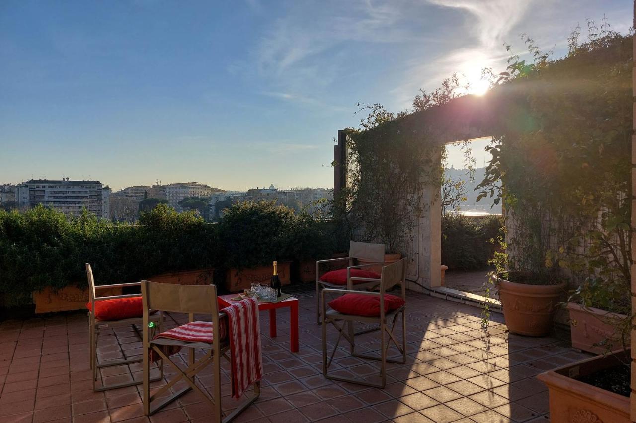 Beautiful Loft In Ponte Milvio With Terrace Appartement Rome Buitenkant foto