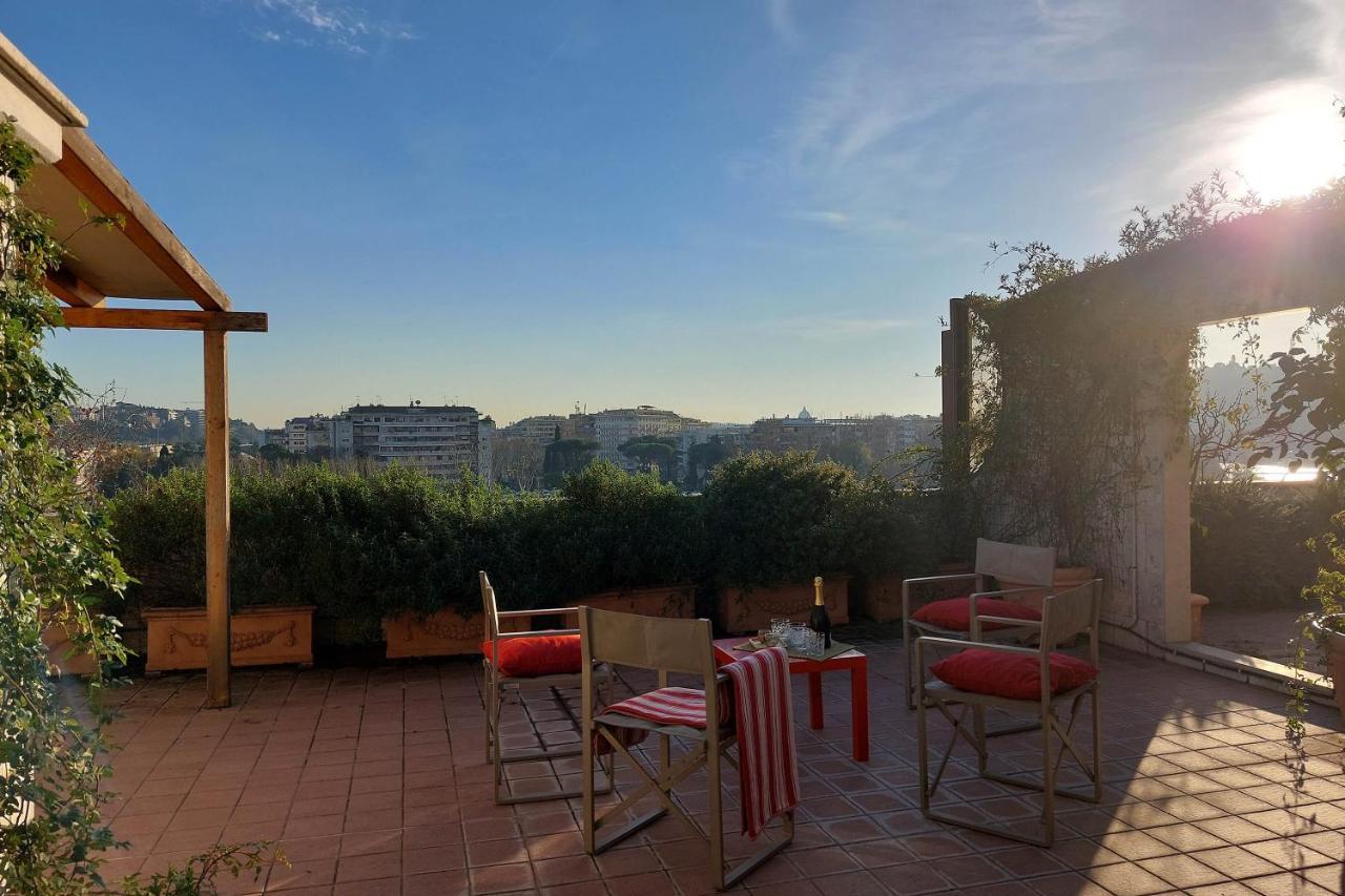 Beautiful Loft In Ponte Milvio With Terrace Appartement Rome Buitenkant foto