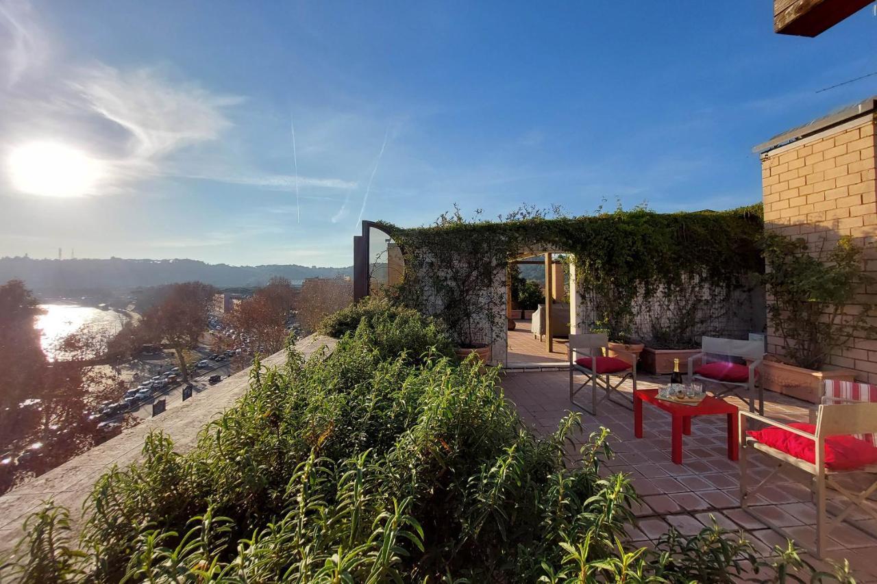 Beautiful Loft In Ponte Milvio With Terrace Appartement Rome Buitenkant foto