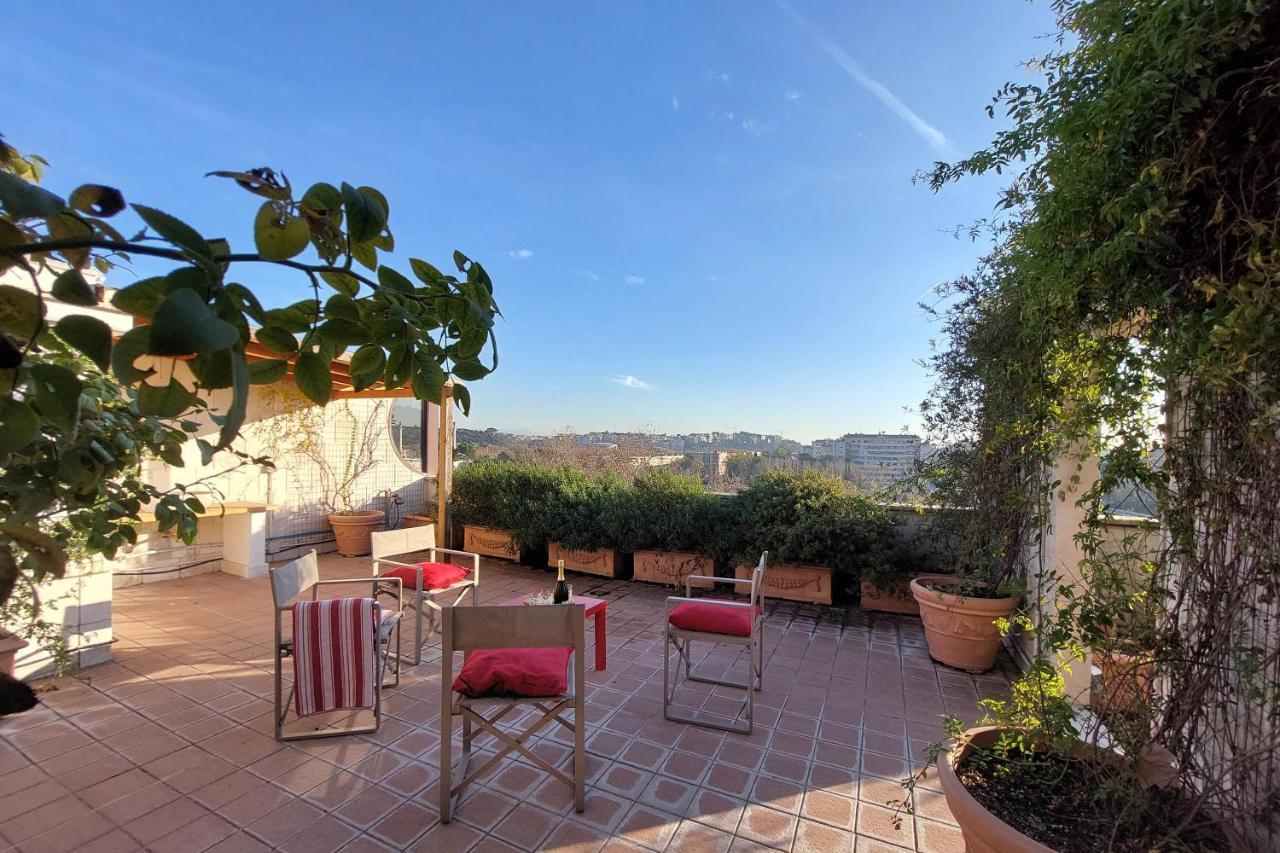 Beautiful Loft In Ponte Milvio With Terrace Appartement Rome Buitenkant foto