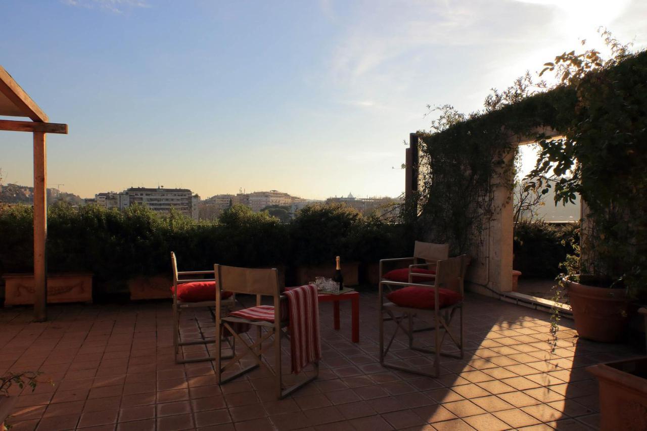 Beautiful Loft In Ponte Milvio With Terrace Appartement Rome Buitenkant foto
