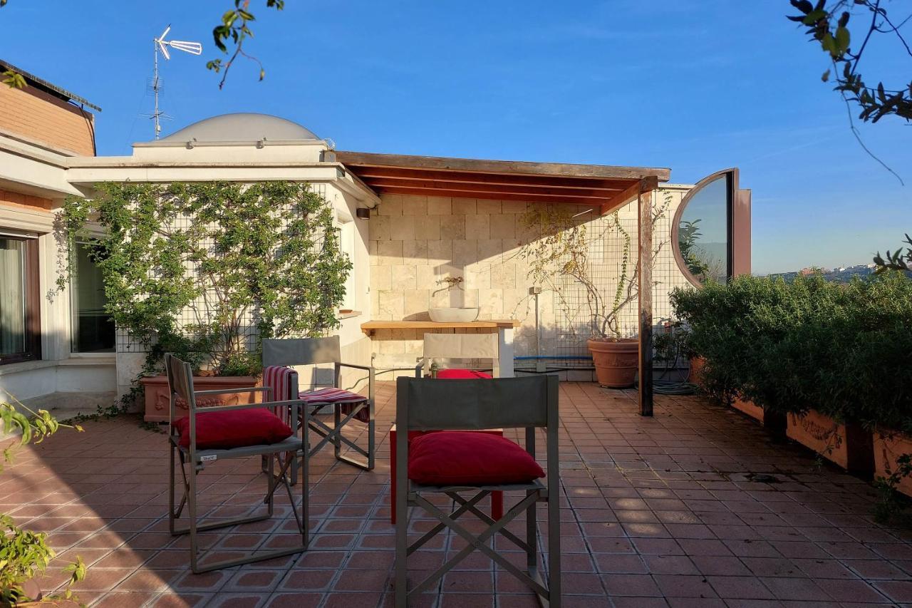 Beautiful Loft In Ponte Milvio With Terrace Appartement Rome Buitenkant foto