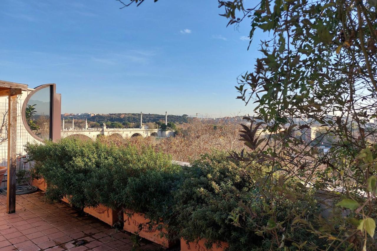 Beautiful Loft In Ponte Milvio With Terrace Appartement Rome Buitenkant foto