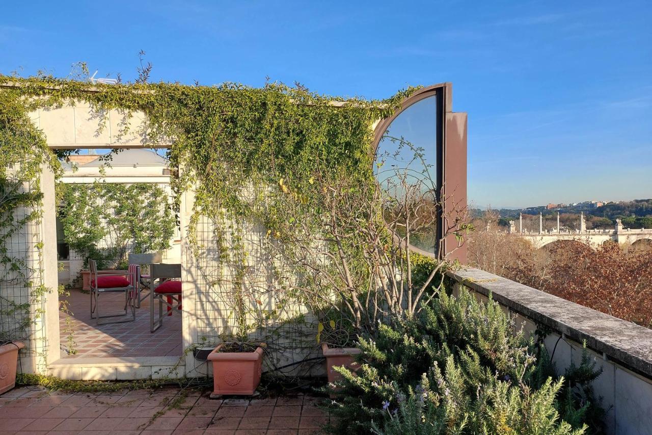 Beautiful Loft In Ponte Milvio With Terrace Appartement Rome Buitenkant foto
