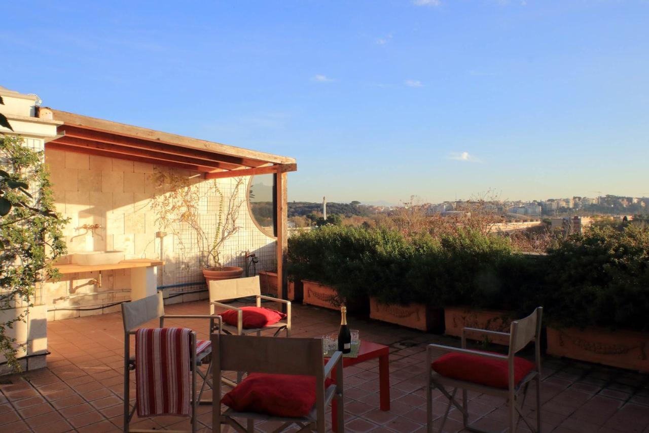 Beautiful Loft In Ponte Milvio With Terrace Appartement Rome Buitenkant foto