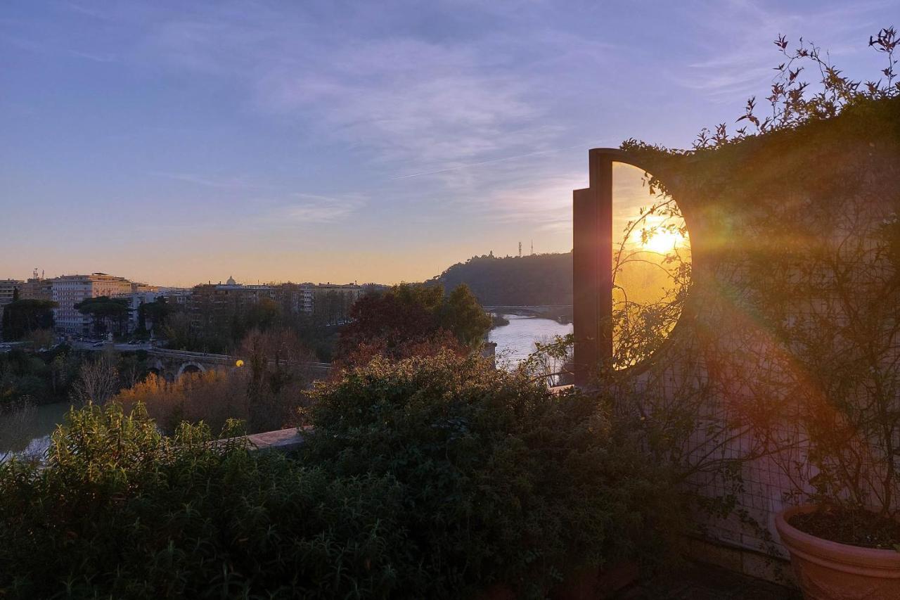 Beautiful Loft In Ponte Milvio With Terrace Appartement Rome Buitenkant foto