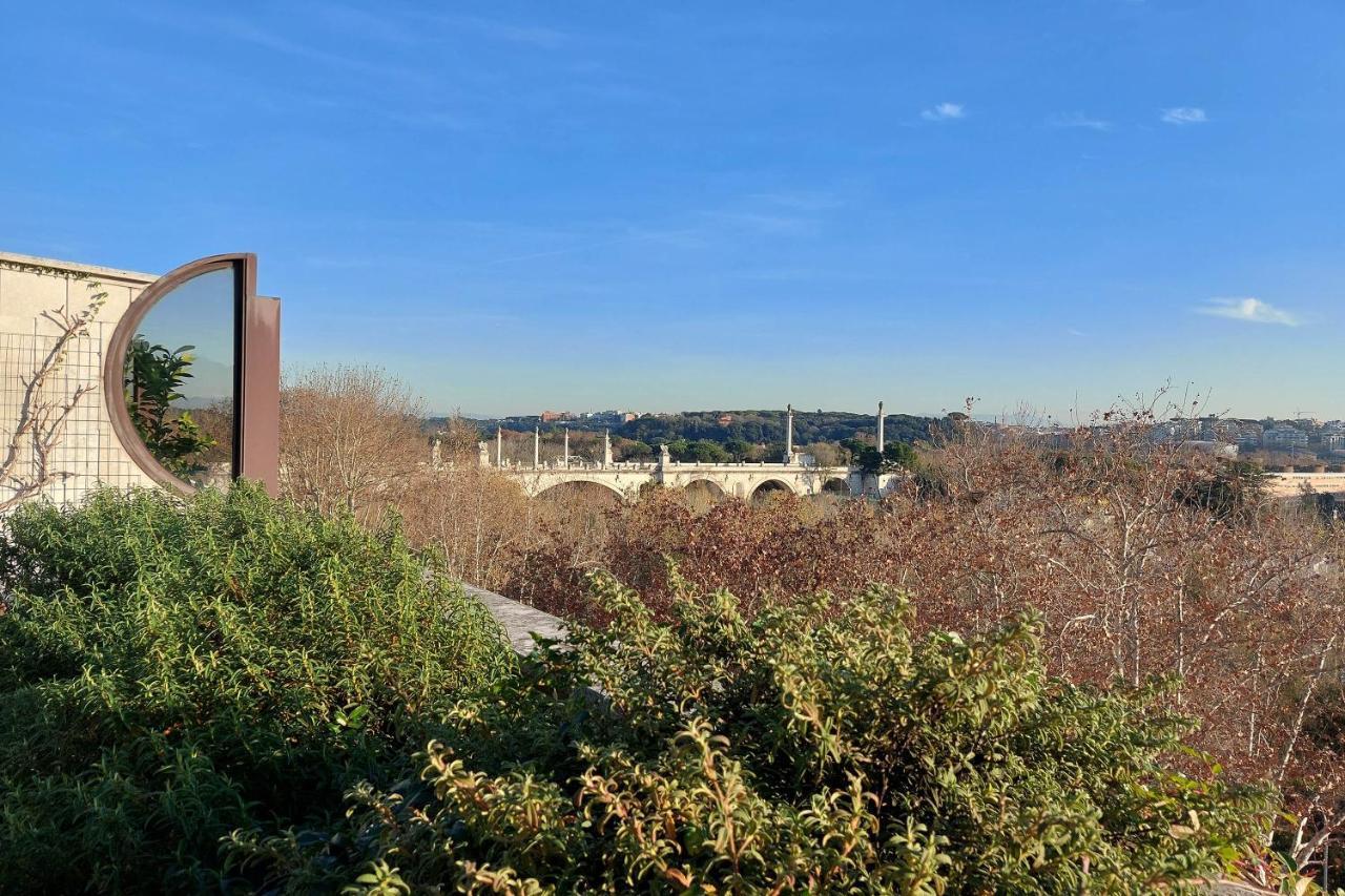 Beautiful Loft In Ponte Milvio With Terrace Appartement Rome Buitenkant foto