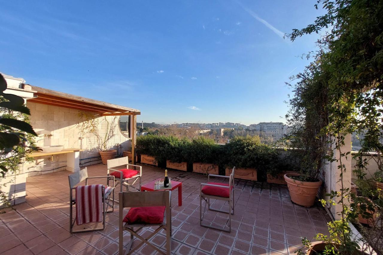 Beautiful Loft In Ponte Milvio With Terrace Appartement Rome Buitenkant foto