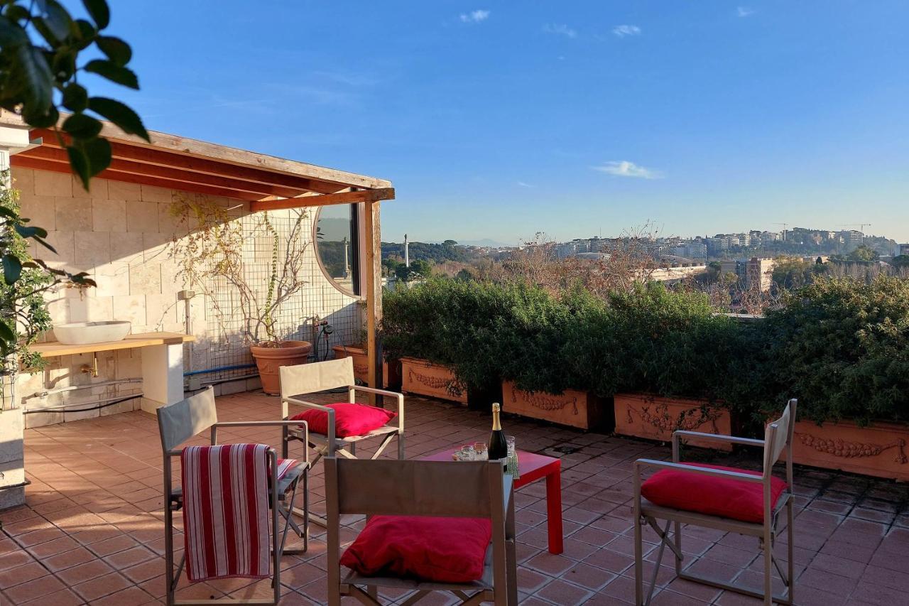 Beautiful Loft In Ponte Milvio With Terrace Appartement Rome Buitenkant foto